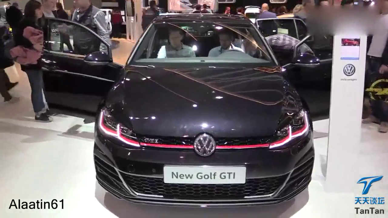新款高尔夫GTI车展实拍