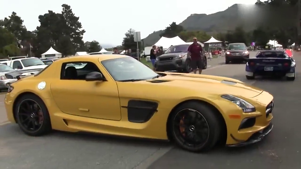 这样的豪华奔驰跑车真是酷炫炸天