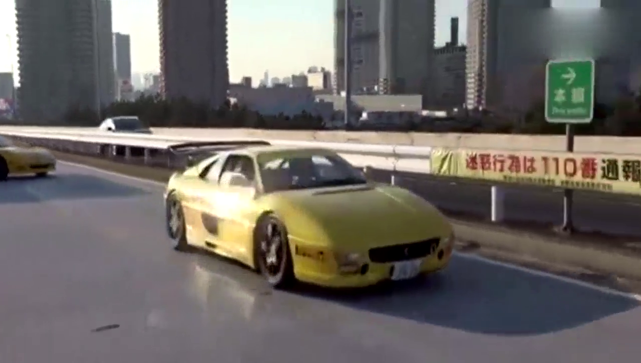 街拍法拉利 迈凯伦炸街暴走 没想到岛国也有这么多跑车