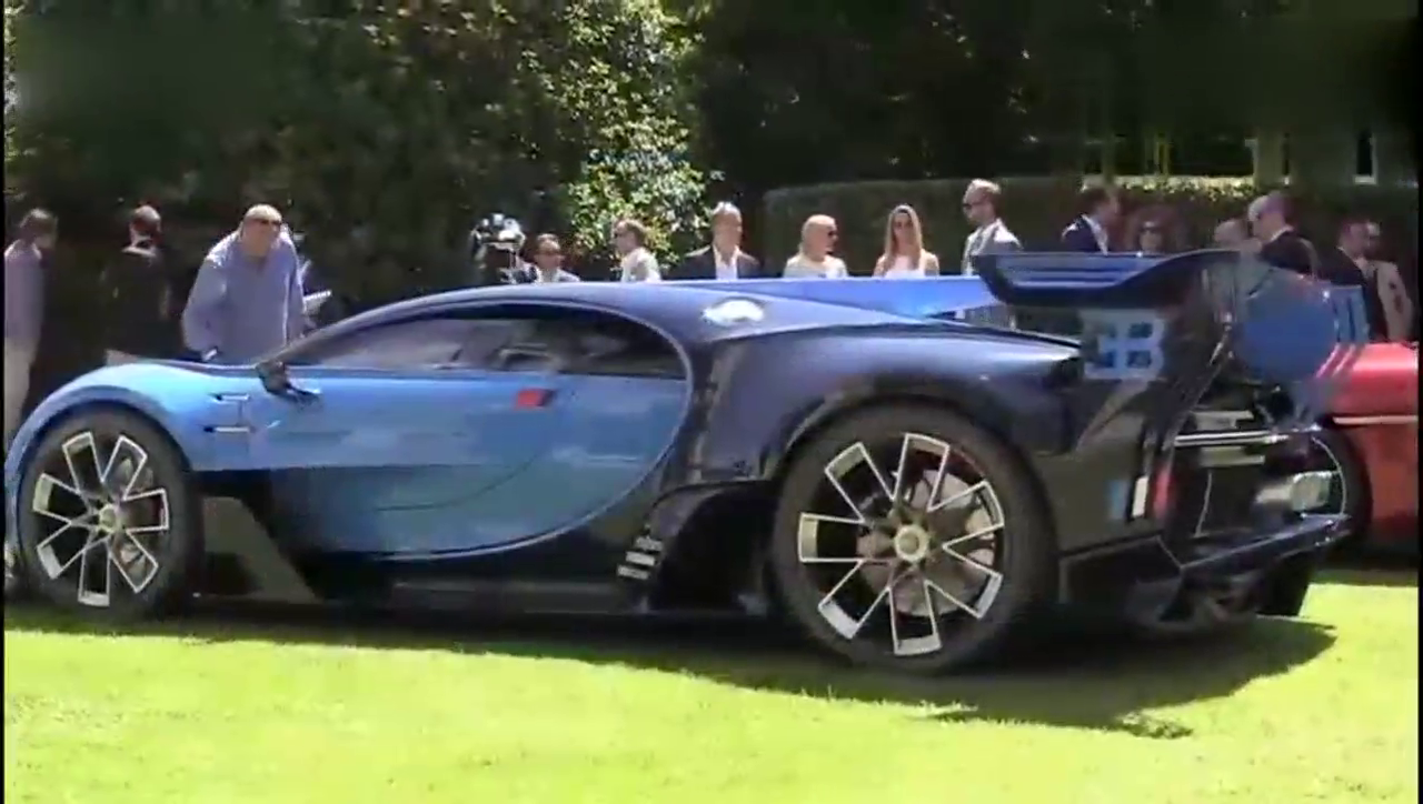 9000万的布加迪跑车，听关门的声音都是一种享受！