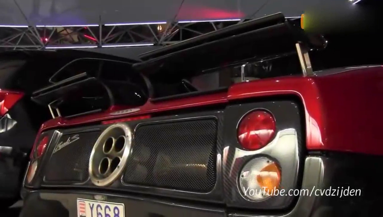 帕加尼跑车！户外测试实拍 爽爆了！