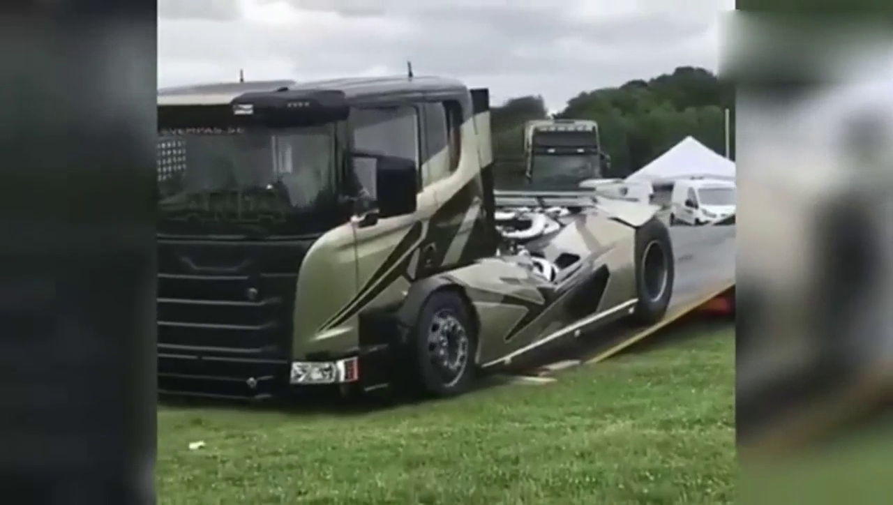 这是卡车界的法拉利，一脚油门就知道不一般