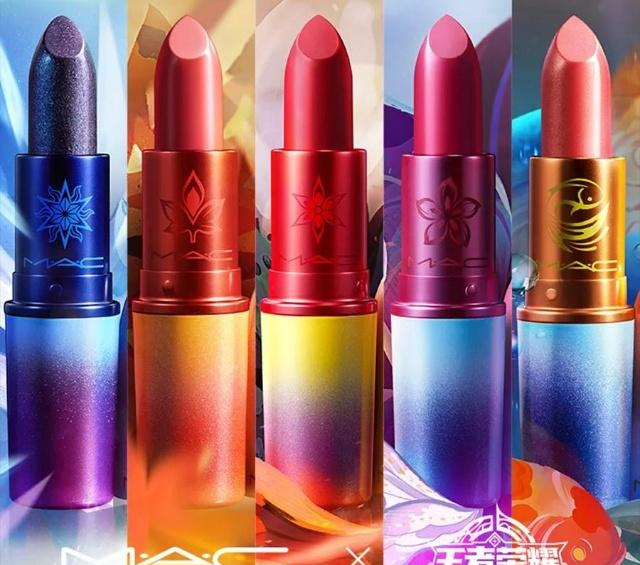 Mac和王者荣耀出联名口红恕我直言,太好看了