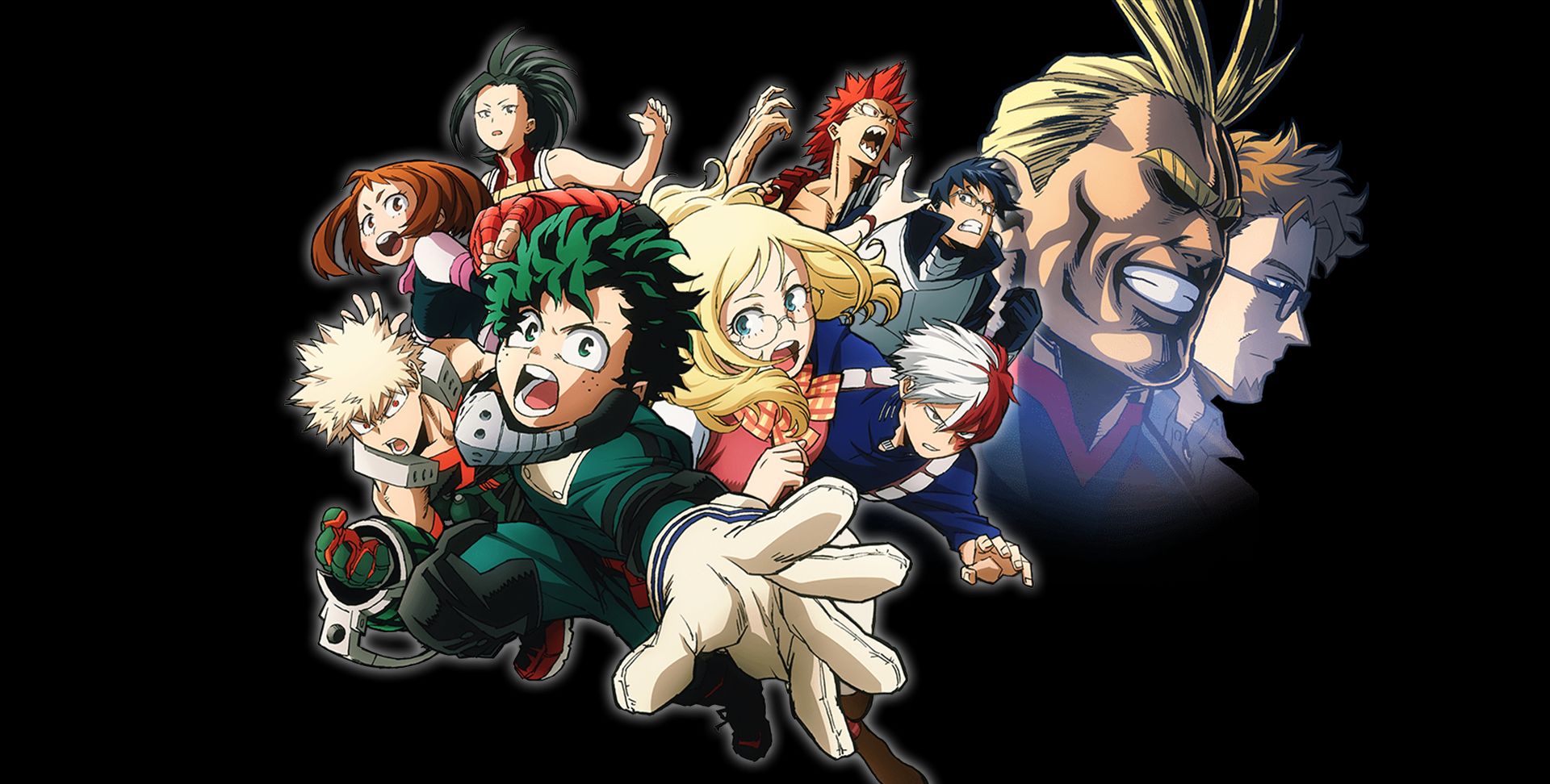 我的英雄学院两位英雄