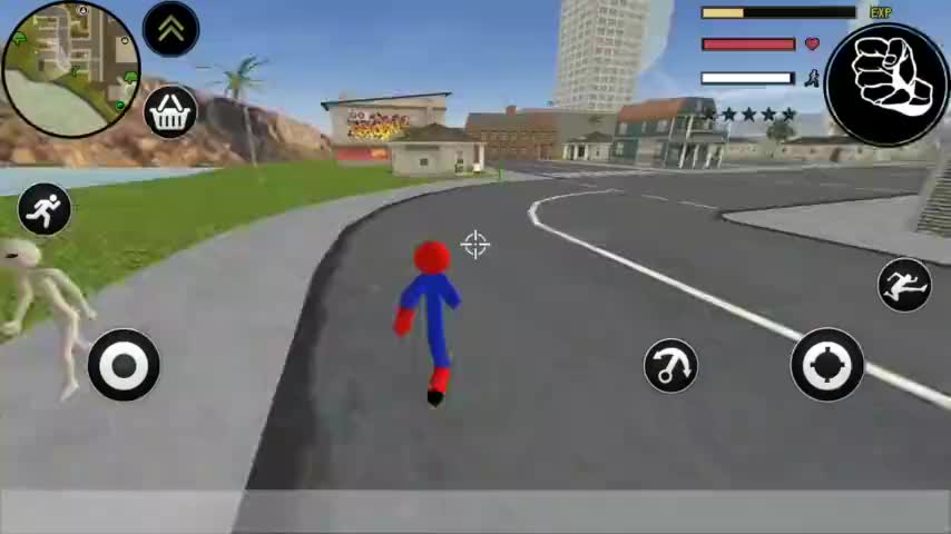 火柴人绳索英雄火柴人把跑车挂在悬崖边用绳索能把跑车拉住吗