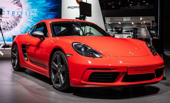 保时捷在广州车展2019上展出了Porsche 718 Cayman T)