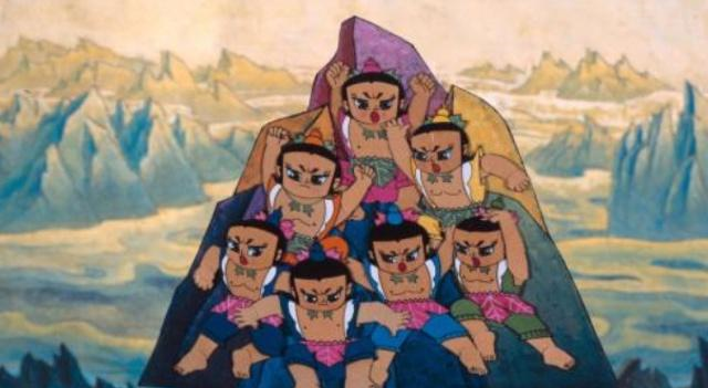 葫芦娃穿青蛇精的内衣_葫芦娃青蛇精图片(2)