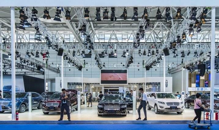 车展落幕，再来看一眼大气的车展展台