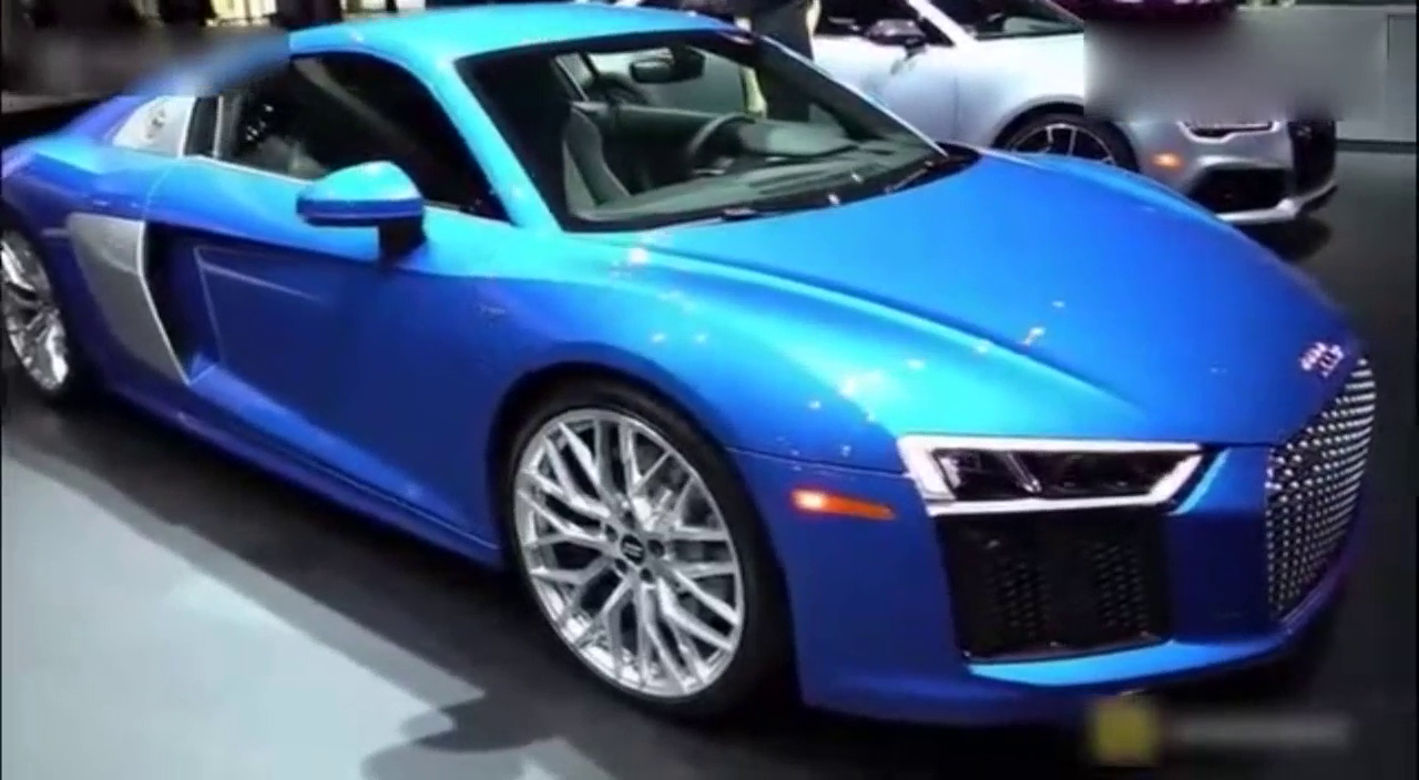 16款奥迪R8，中置引擎双座跑车内外全面展示