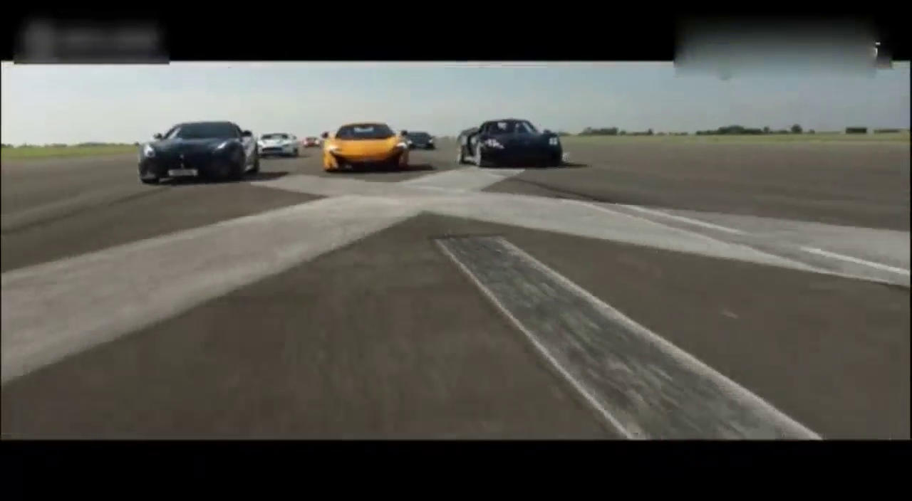 9辆超跑的王者之战，直线加速看谁是跑车之王