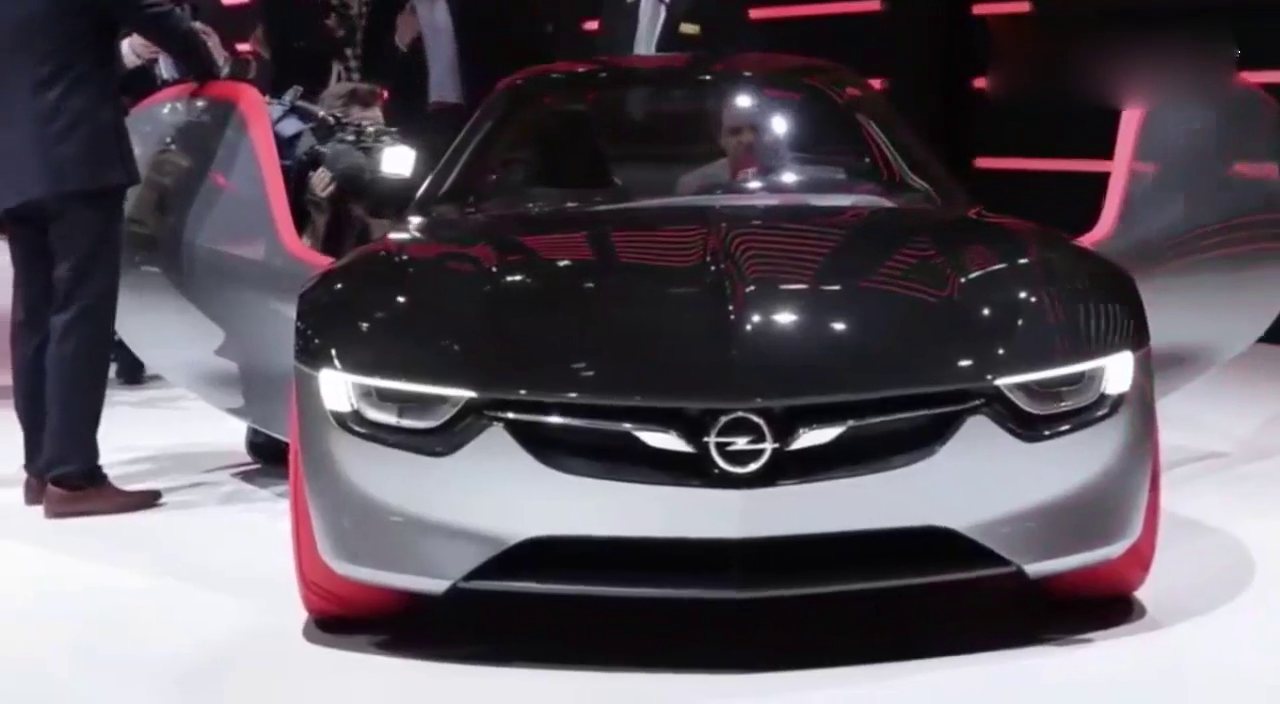 日内瓦车展全新欧宝概念车实拍，酷炫的车型也是没谁了，一饱眼福