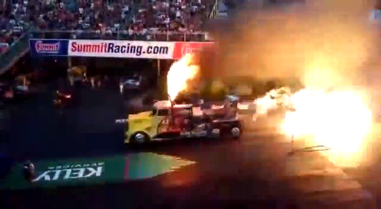 逆天的疯狂！把飞机引擎装到卡车上，速度爆表！