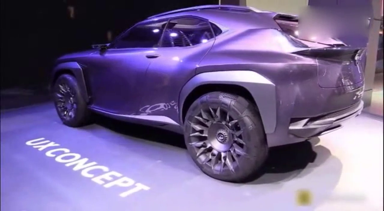 未来有我就够了 车展实拍雷克萨斯UX概念车