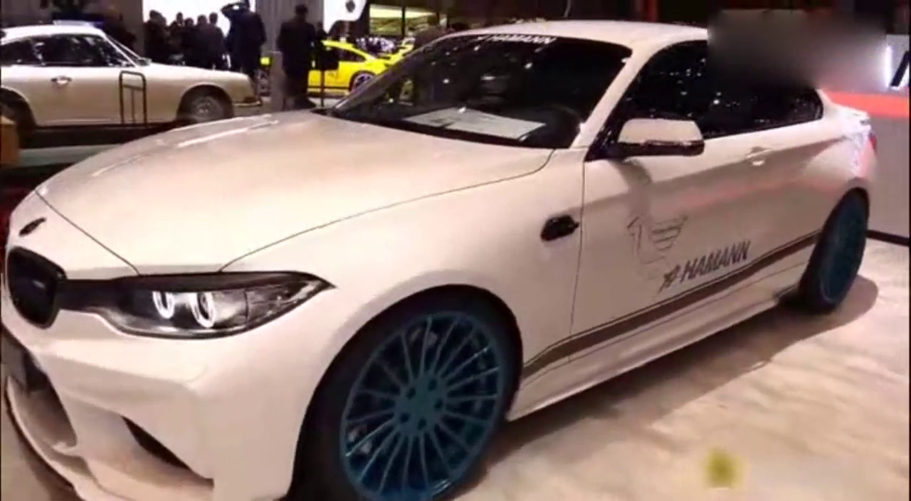 浓郁黑白风 全新宝马M2车展静态展示