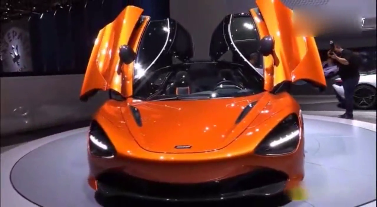 颜值不要太高！外媒车展实拍迈凯伦720S