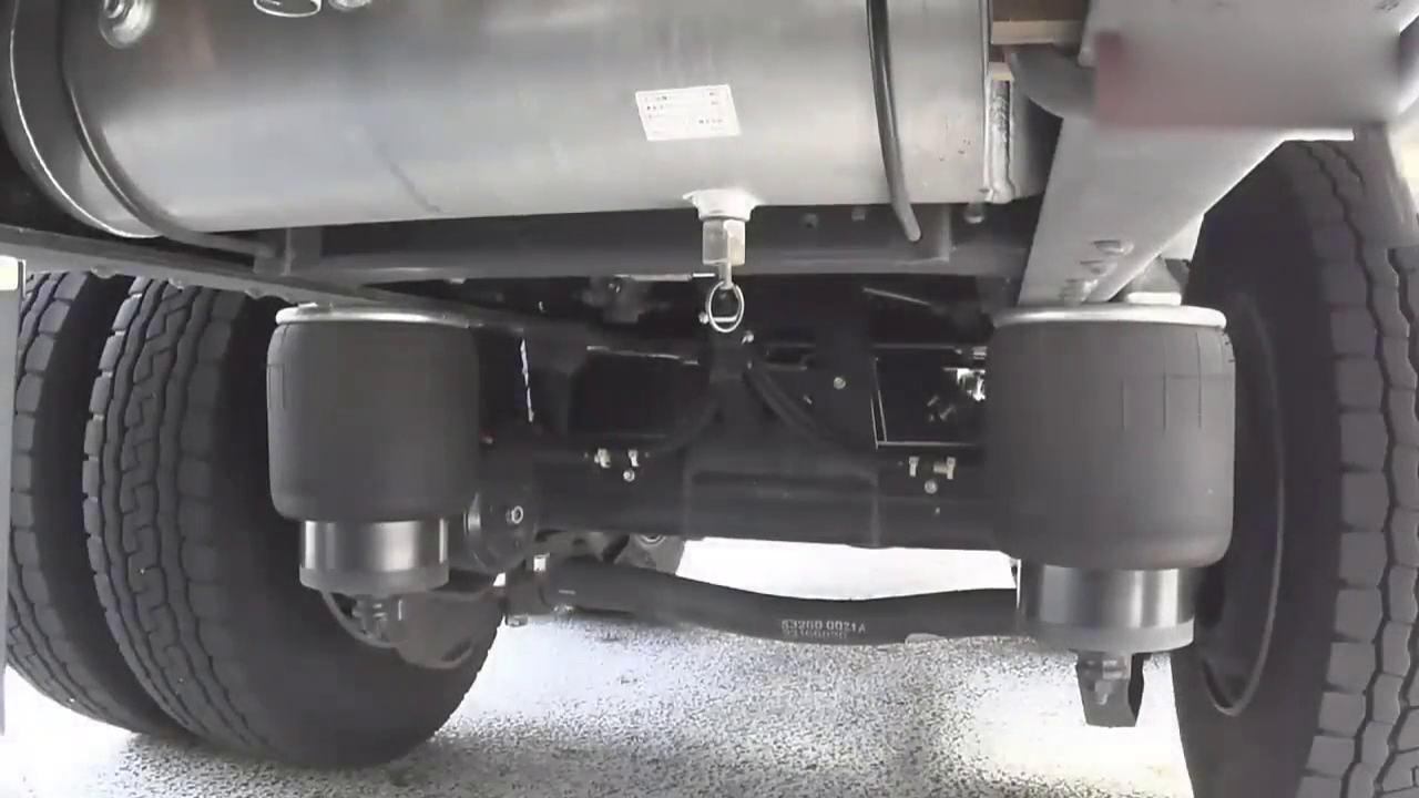 卡车的空气悬架，看看是怎样工作的