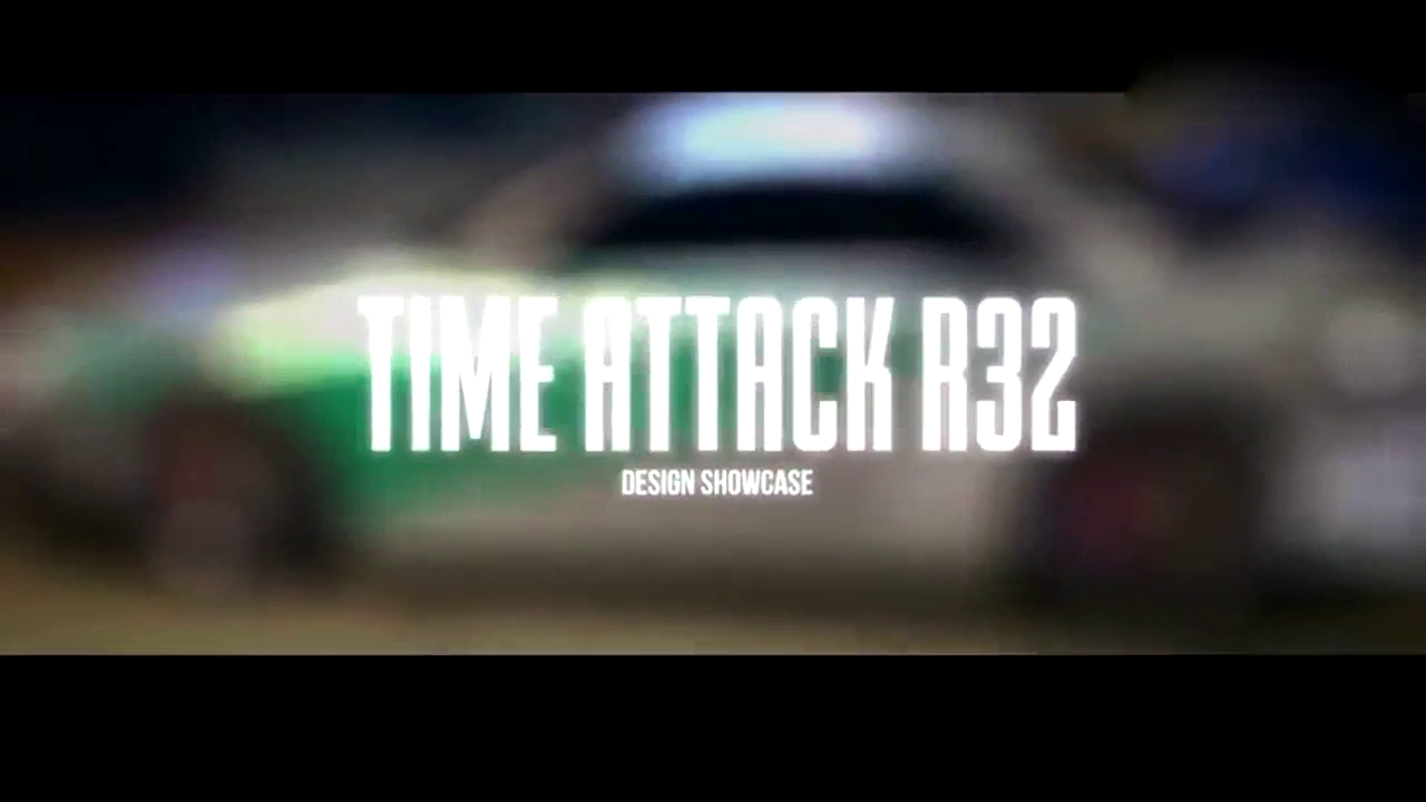 游戏中的改装车 日产GTR R32