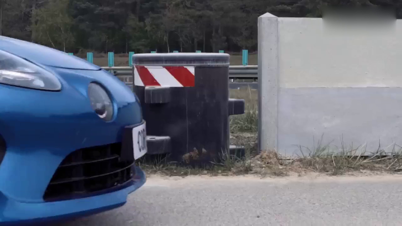 2018款Alpine A110超级跑车 碎石漂移测试