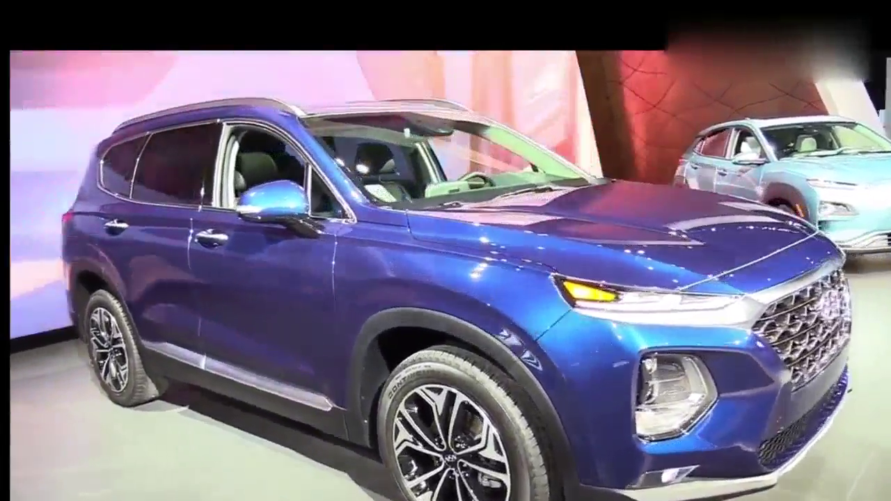 2019年现代圣达菲，内外展示，首次亮相！年纽约车展