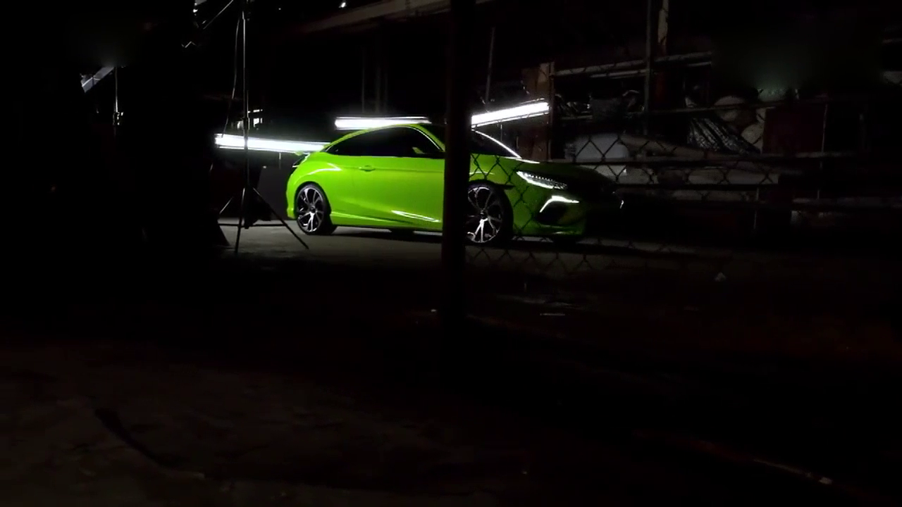 本田思域双门跑车，更加犀利独特，要火！