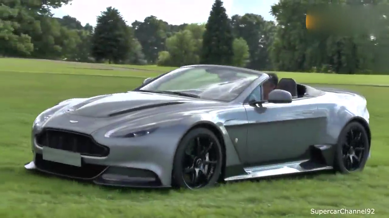 罕见的阿斯顿马丁跑车的发动机声音 这声音令人享受