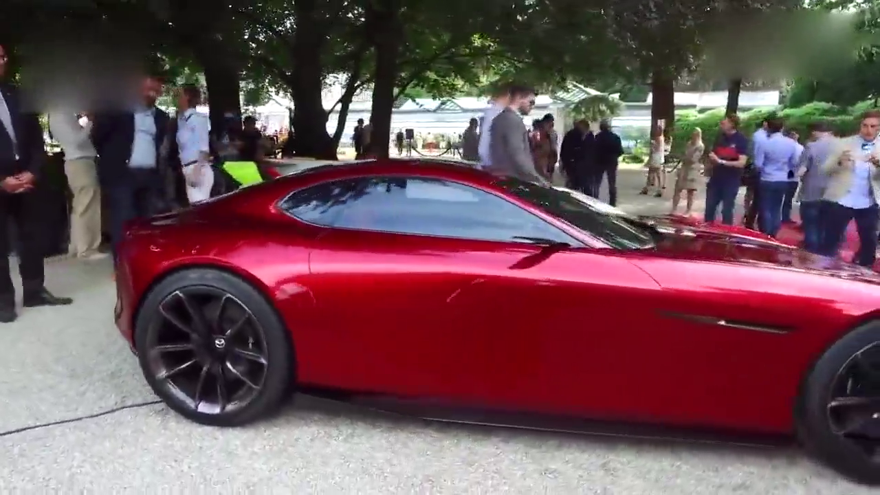 美丽的马自达超级跑车，太美了，做梦都想拥有