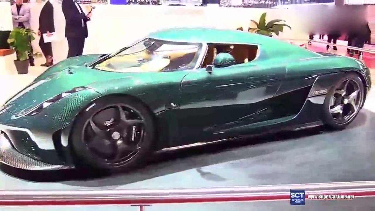 罕见的颜色 车展实拍科尼塞克Reger