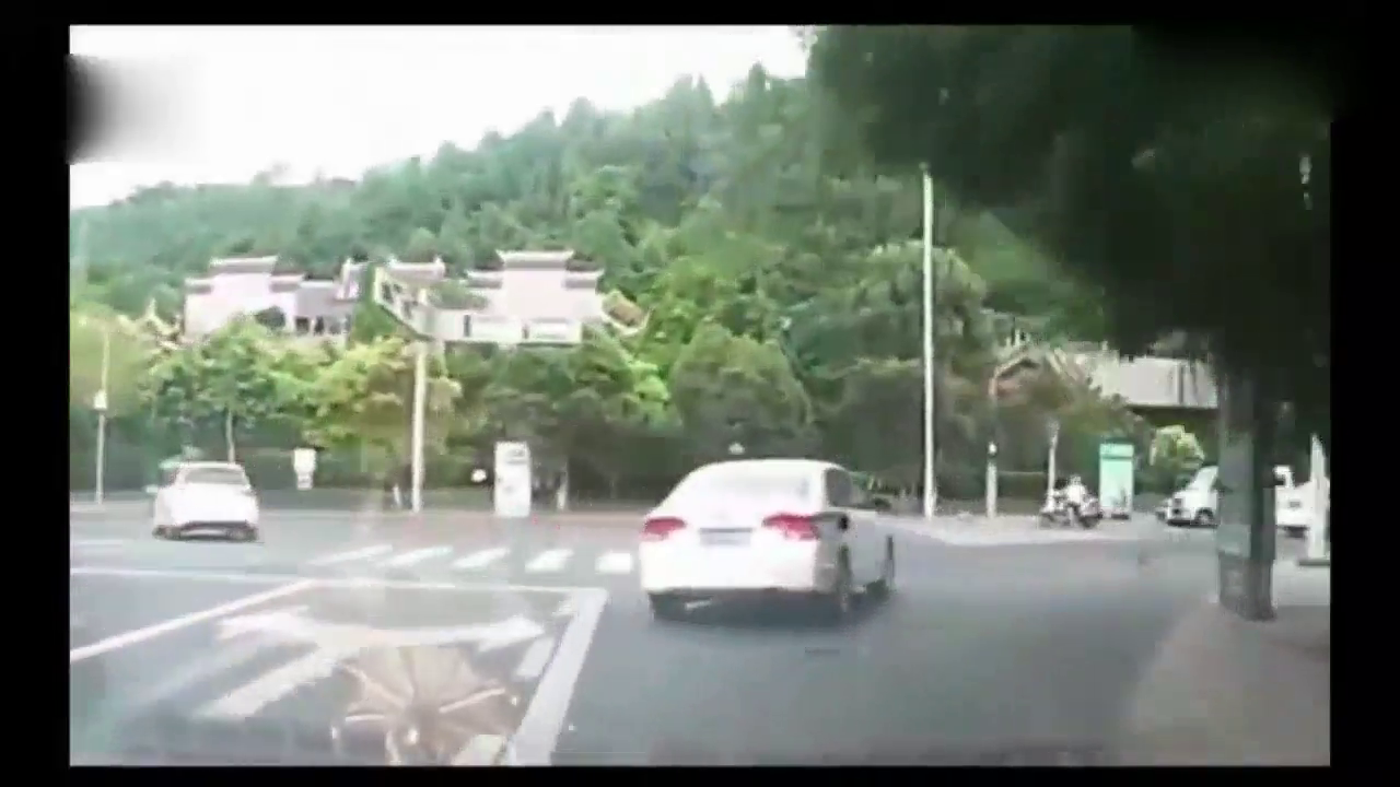 男子驾驶电动车任性逆行，白车没有惯着他，记录仪记下这样一幕！
