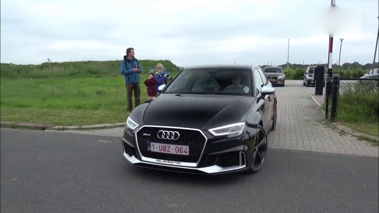 400hp奥迪跑车，2018款rs3，转速和加速度的声音