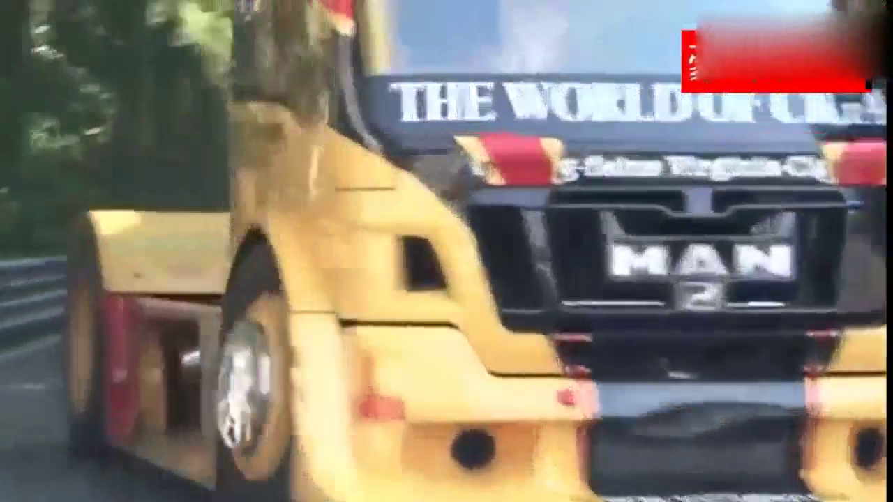 1200匹马力的重型卡车，一脚地板油下去，让你明白啥叫暴力！