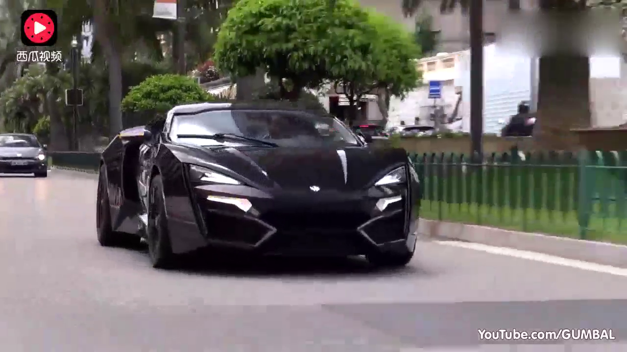 价格将近一个亿的莱肯跑车声浪，犹如猛兽嘶吼火爆！