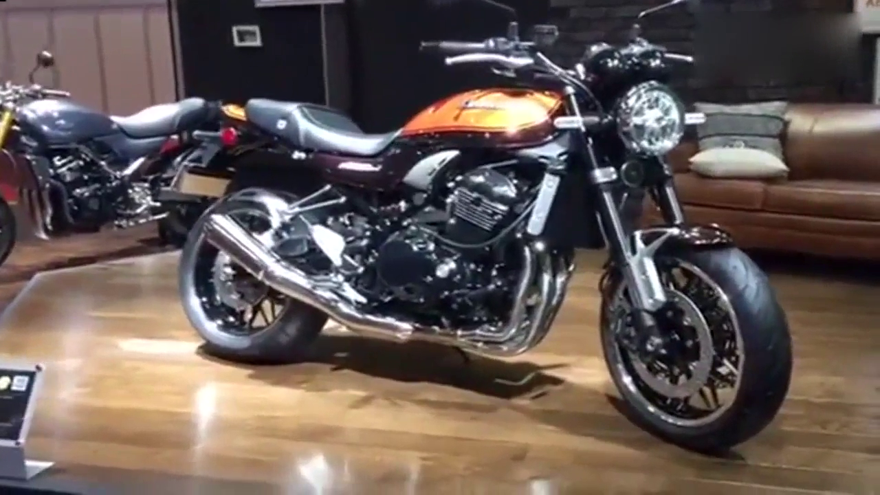 实拍东京车展，川崎超级复古街车Z900RS！