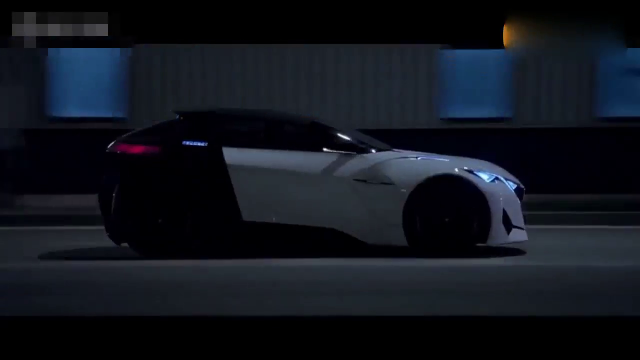 标致l敞篷跑车 车身鲜明颜色反差