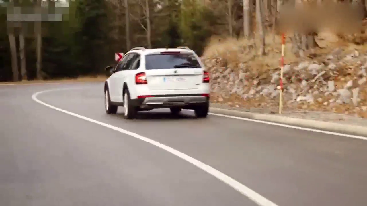 一款具备越野套件的旅行车 斯柯达明锐Scout