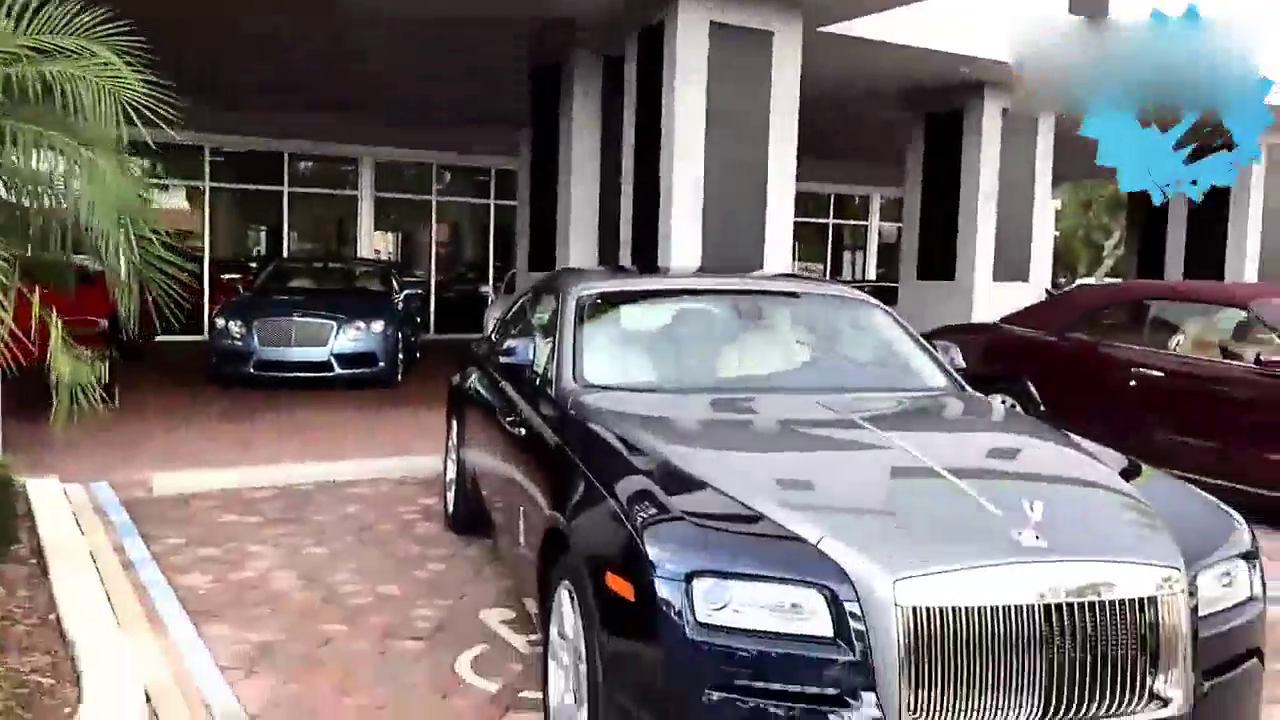 专业防贼的跑车,想偷劳斯莱斯车标，让你动手试试！