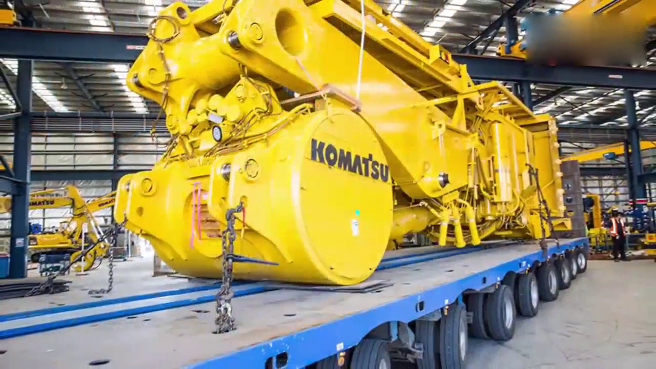 3000万一台的小松930E自卸卡车是怎么组装起来的？