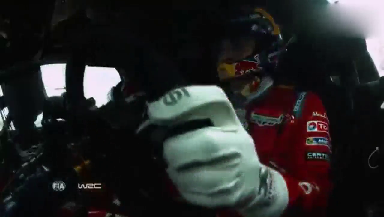WRC车手为了完成比赛，也是拼了！