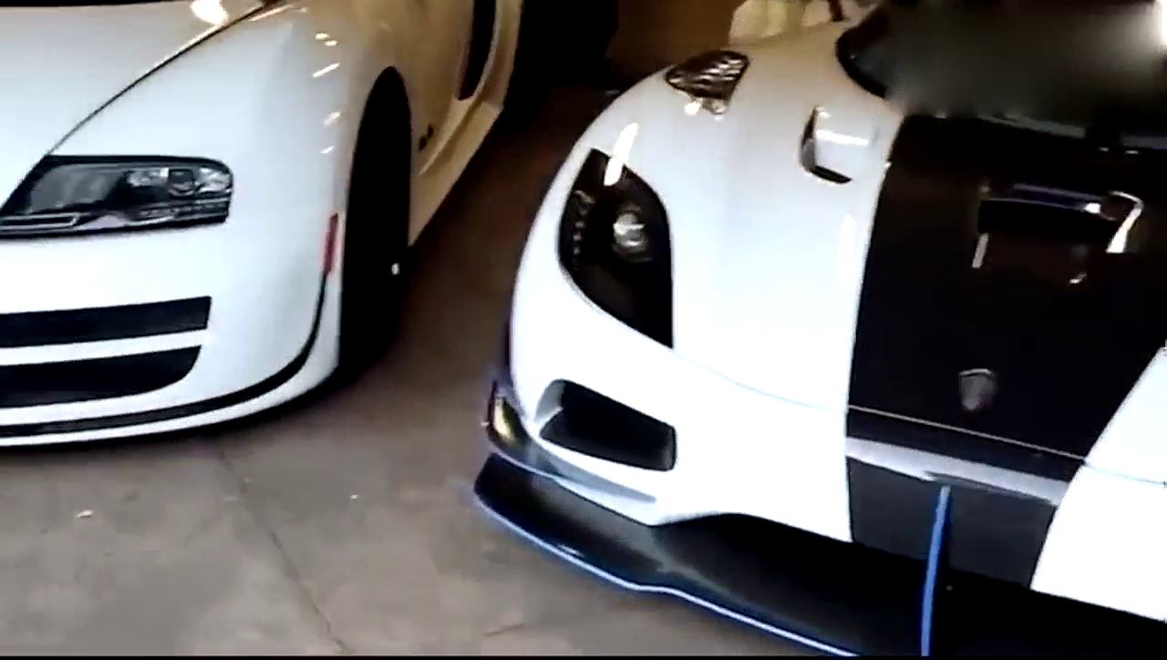 土豪打开车库门的一瞬间，才明白什么是超级跑车