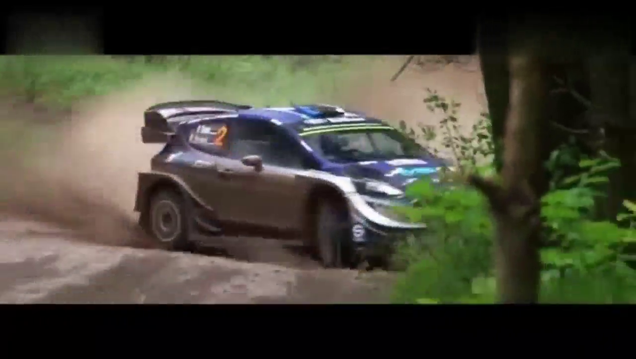 WRC汽车拉力赛，把司机撞晕了，竟然往回跑