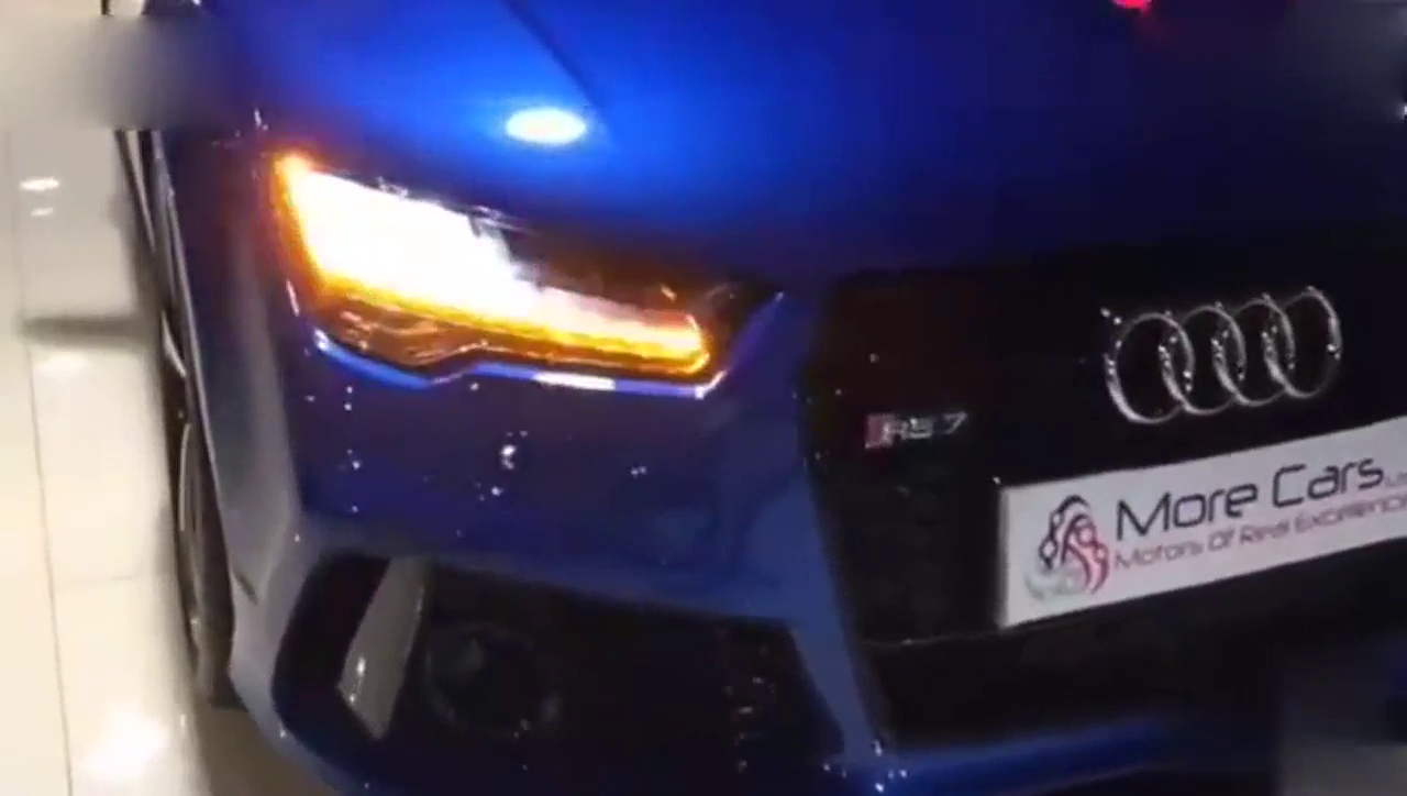 跑车见了都乖乖让道的车，西装暴徒奥迪RS7！