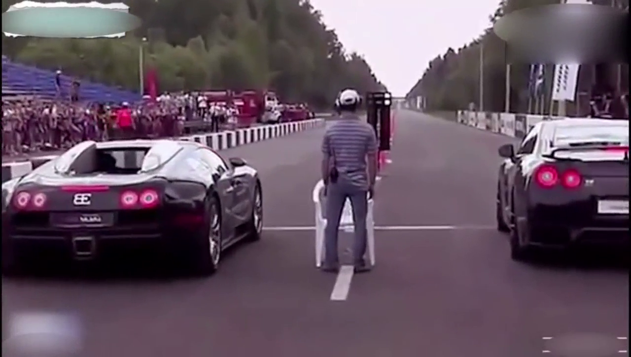 超级跑车：“战神”GTR居然敢挑战布加迪威龙，结果有点不忍直视