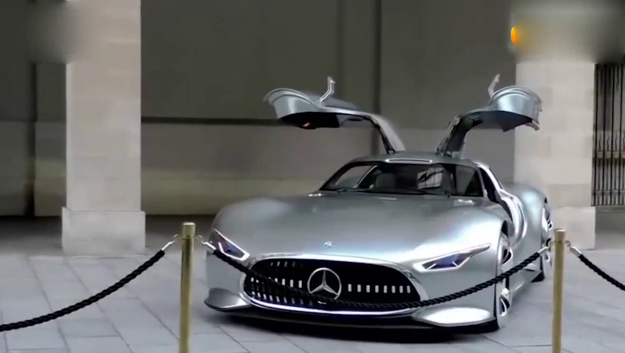 超华丽的视觉享受！梅赛德斯奔驰AMG视觉跑车，超级酷了！