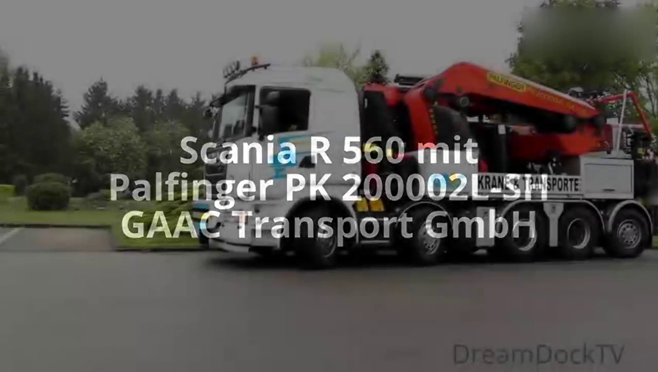 起重机车性能展示，不得不佩服国外卡车技术