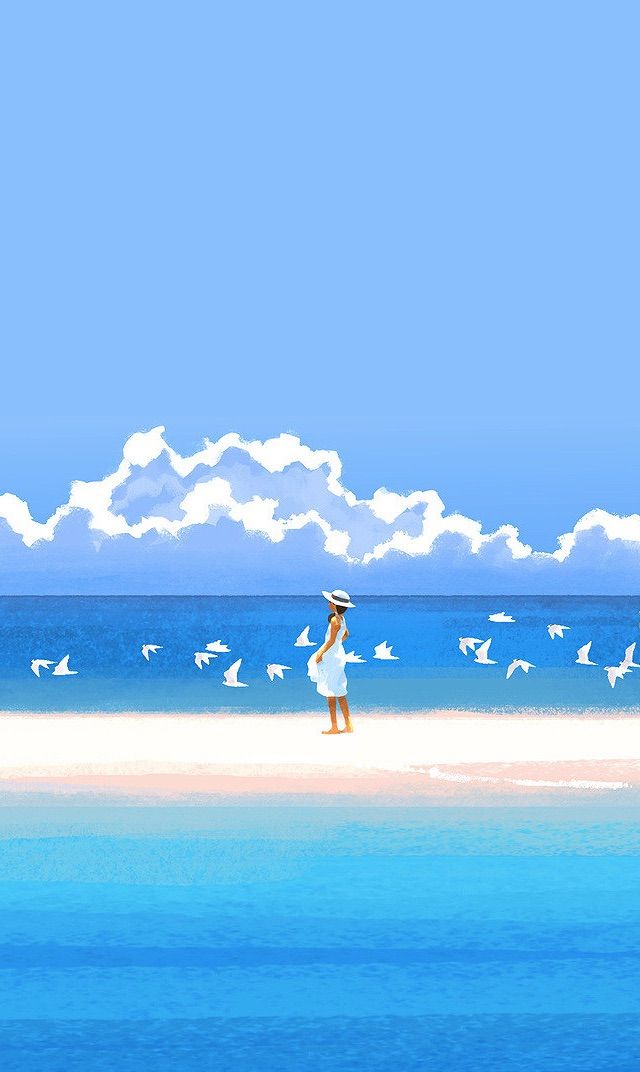 一组适合夏天的手机壁纸,女孩子喜欢的小清新壁纸