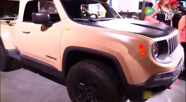 基于自由侠，车展实拍Jeep Comanche皮卡