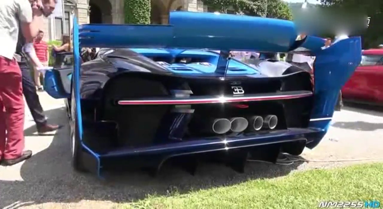 世界上最贵的布加迪超级跑车，发动机声浪声，让人听着热血沸腾！