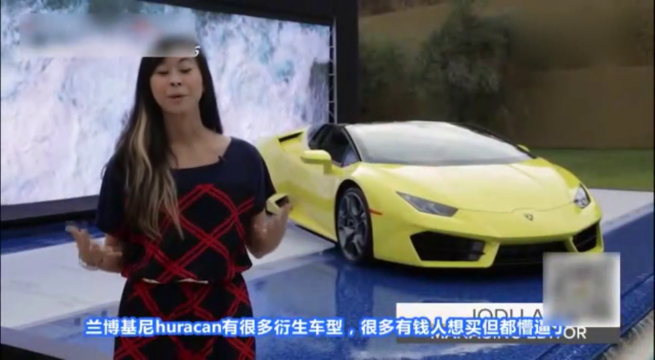 兰博基尼Huracan再添一员，后驱敞篷亮相洛杉矶车展