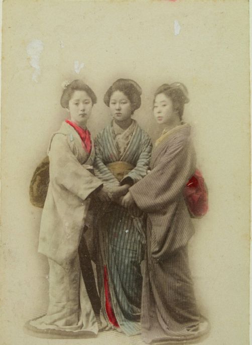 明治维新时期的日本女孩