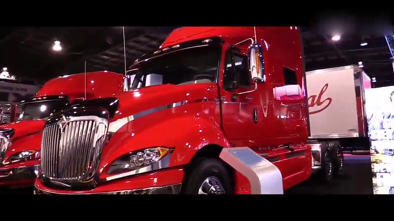 International万国最新款卡车 帅爆了 有没有