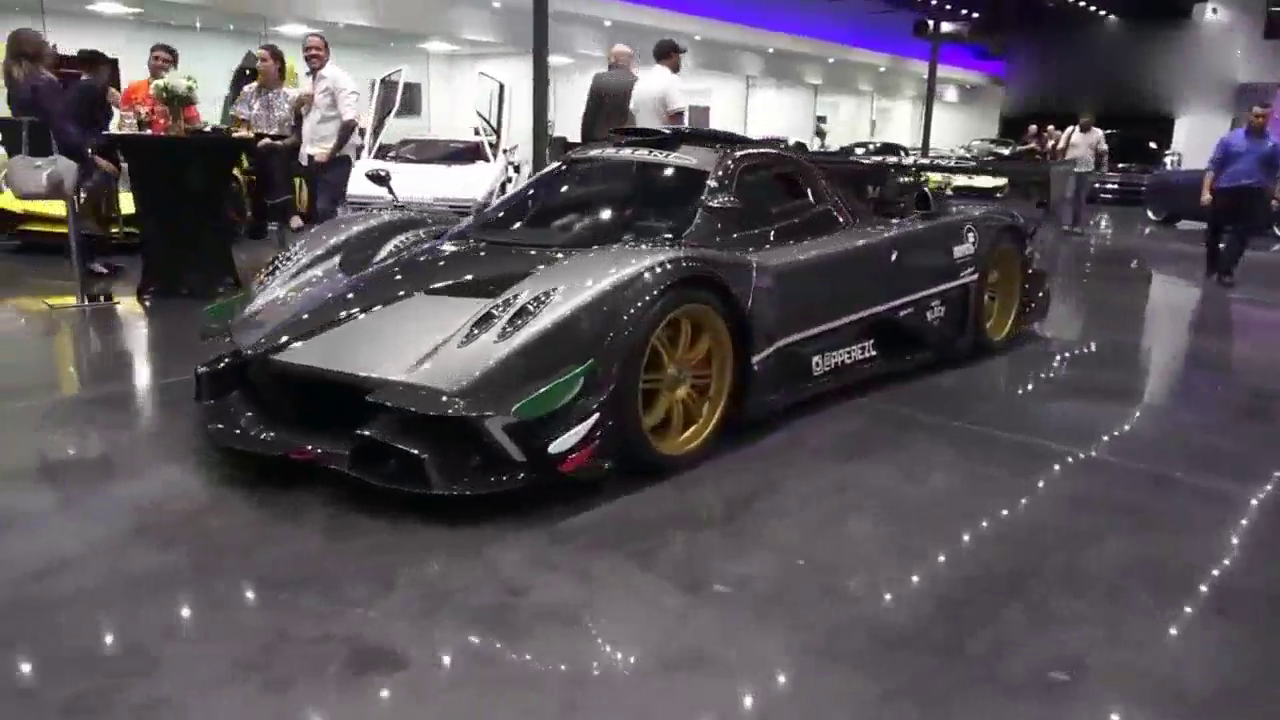 豪华跑车品牌，单车价值3000万，实拍外观与内饰